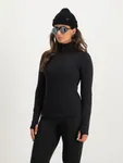 Poederbaas Midlayer Pully Dames Four Seasons Lightweight Zwart