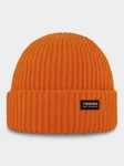 Poederbaas Muts Royal Rib Beanie Orange