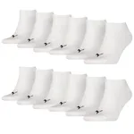 Puma Sneakersokken Plain 12-pack Wit