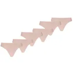 Puma Dames Strings Invisible Cotton 6-pack Light Pink