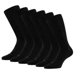 Apollo Merinowollen Sokken Badstof Zool 6-pack Zwart