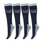 STAPP Horse Paardrijsokken Horse Bit 4-pack Marine