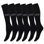 STAPP Horse Paardrijsokken Ultra Fine 6-pack Zwart