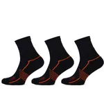 STAPP Wandelsokken Quarter Active Outdoor Bamboe 3-pack Marine