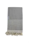 The One Towelling Hamam Exclusive Autumn Storm Antraciet