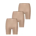 Ten Cate Secrets High Waist Long Short 3-pack Walnut