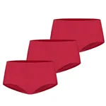 Ten Cate Secrets Midi Slip 3-pack Rood