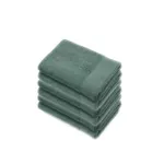 Walra Soft Cotton Handdoek 50 x 100 cm 550 gram Legergroen - 6 stuks