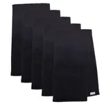 The One Sporthanddoek 30x130 cm 450 gram Zwart (5-stuks)