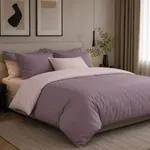 The One Dekbedovertrek Classic Plum / Mauve