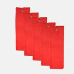 The One Golfhanddoek 40x50 cm 450 gram Rood (5 stuks)