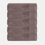The One Handdoek  Deluxe 50x100  550 gr Taupe (5 stuks)