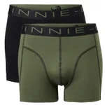 Vinnie-G Boxershorts 2-pack Black / Forest Green