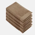 Walra Soft Cotton Gastendoekje 30 x 50 cm 550 gram Bruin - 8 stuks