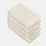 Walra Soft Cotton Gastendoekjes 30x50 cm 550gram Kiezel Grijs - 8 stuks