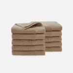 Walra Soft Cotton Handdoek 60 x 110 cm 550 gram Bruin - 10 stuks
