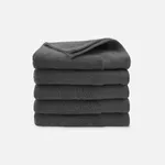 Walra Soft Cotton Handdoeken 60 x 110 cm - 550 gr/m² - Antraciet - 5 stuks