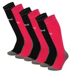 Xtreme Compressie Sokken Hardlopen 6-pack Multi Pink