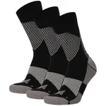 Xtreme Compressiesokken Quarter 3-pack Multi Black