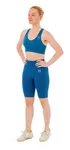 Xtreme Sportswear Dames Sportset - Korte Sportlegging + Sporttop - Blauw