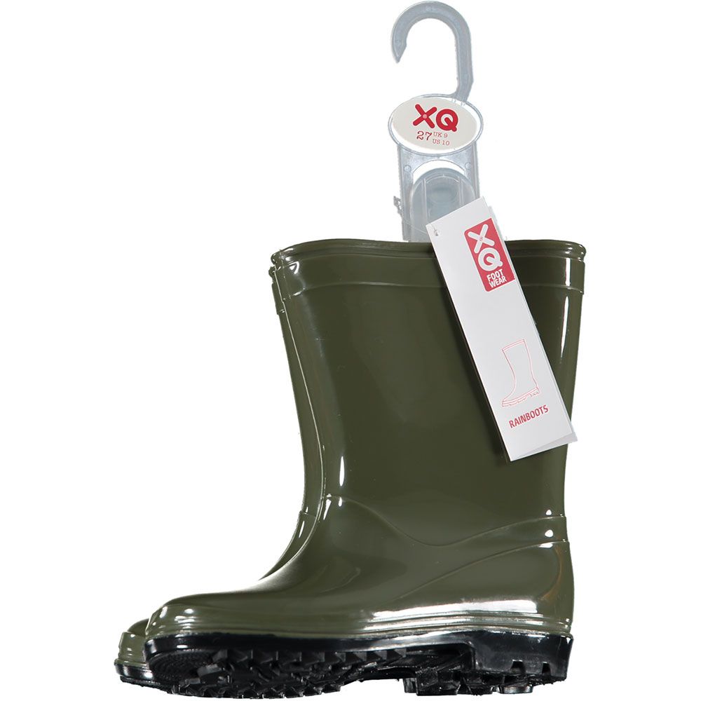 XQ Kinder Regenlaarzen Army 
