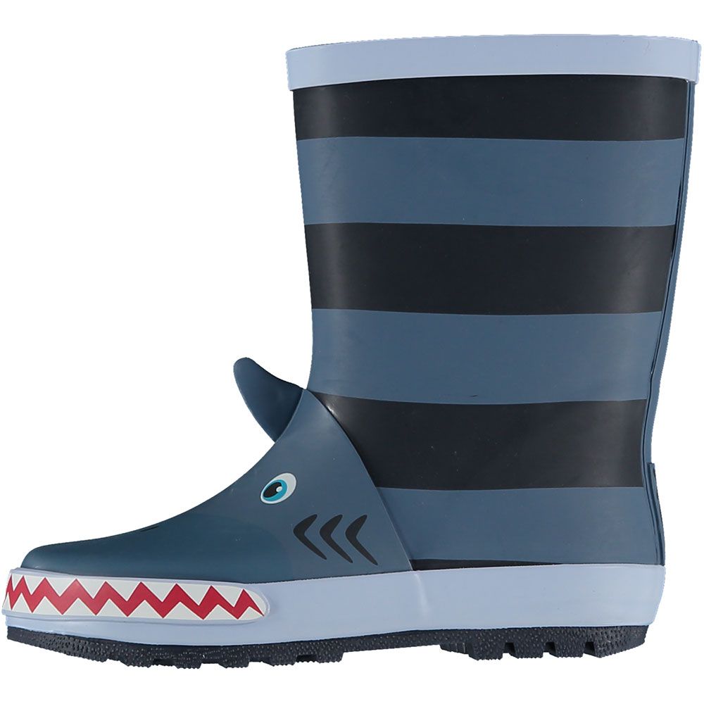 XQ Kinder Regenlaarzen 3D Shark