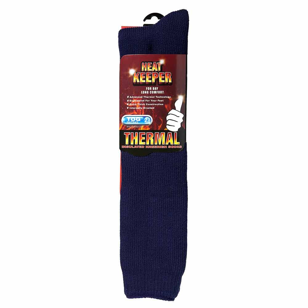 Heatkeeper Heren Thermo Kniehoogte Sokken Marine