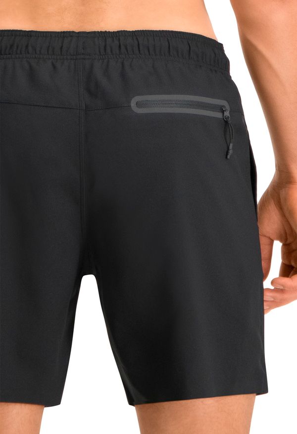Puma Zwembroek Mannen Middel Lang Zwart