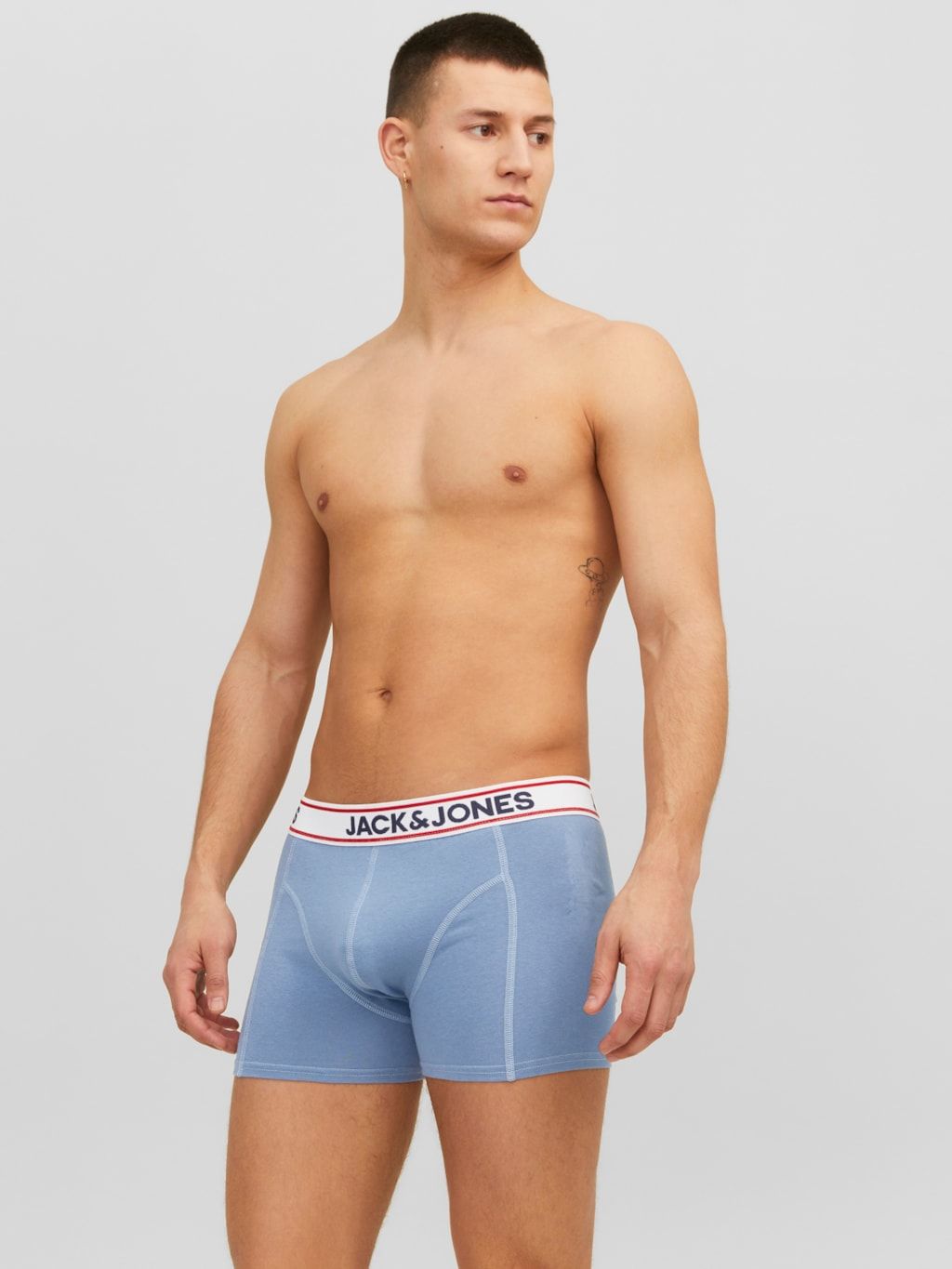 Jack & Jones Boxershorts JACJAKE Trunks 3-pack Vintage Blue / Navy