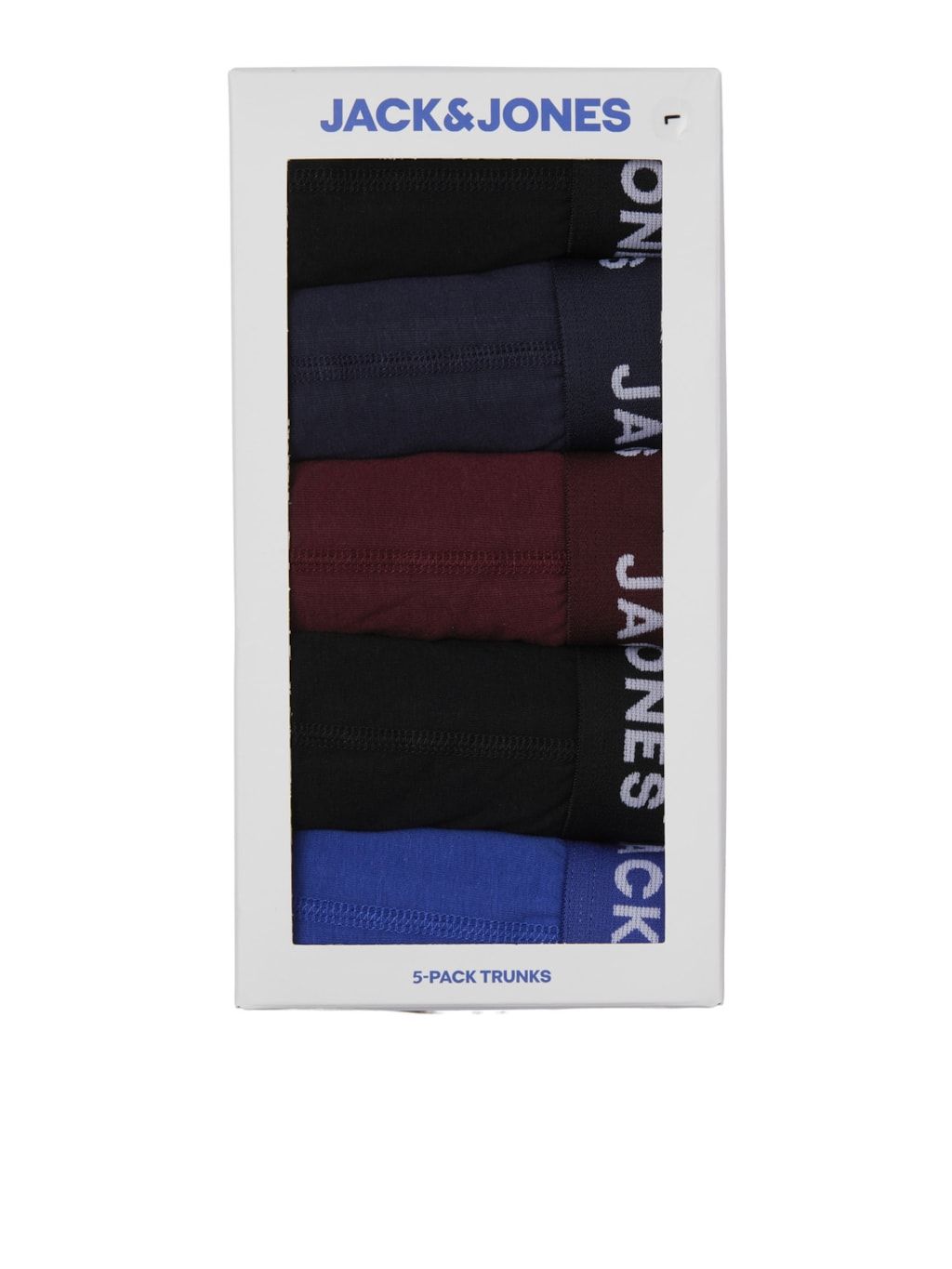 Jack & Jones Boxershorts JACBLACK FRIDAY Trunks 5-pack Zwart / Blauw / Bordeaux 