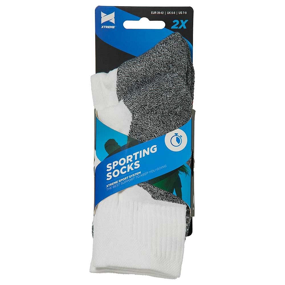 Xtreme Sportsokken 2-pack Multi White