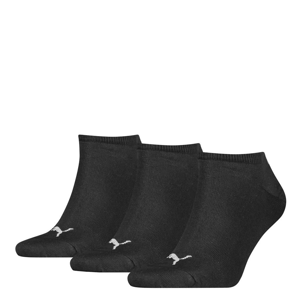 Puma Sneakersokken 6-pack Zwart