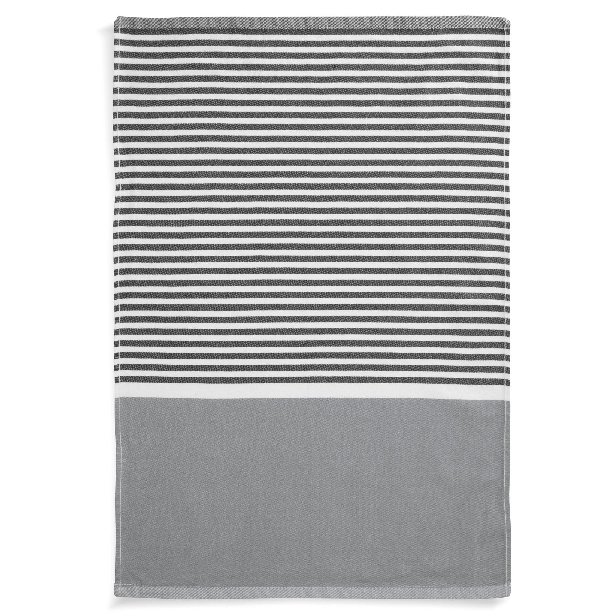 Byrklund Keuken- en Theedoeken set Dry Dishes & Dry Hands Grijs - 8 delig