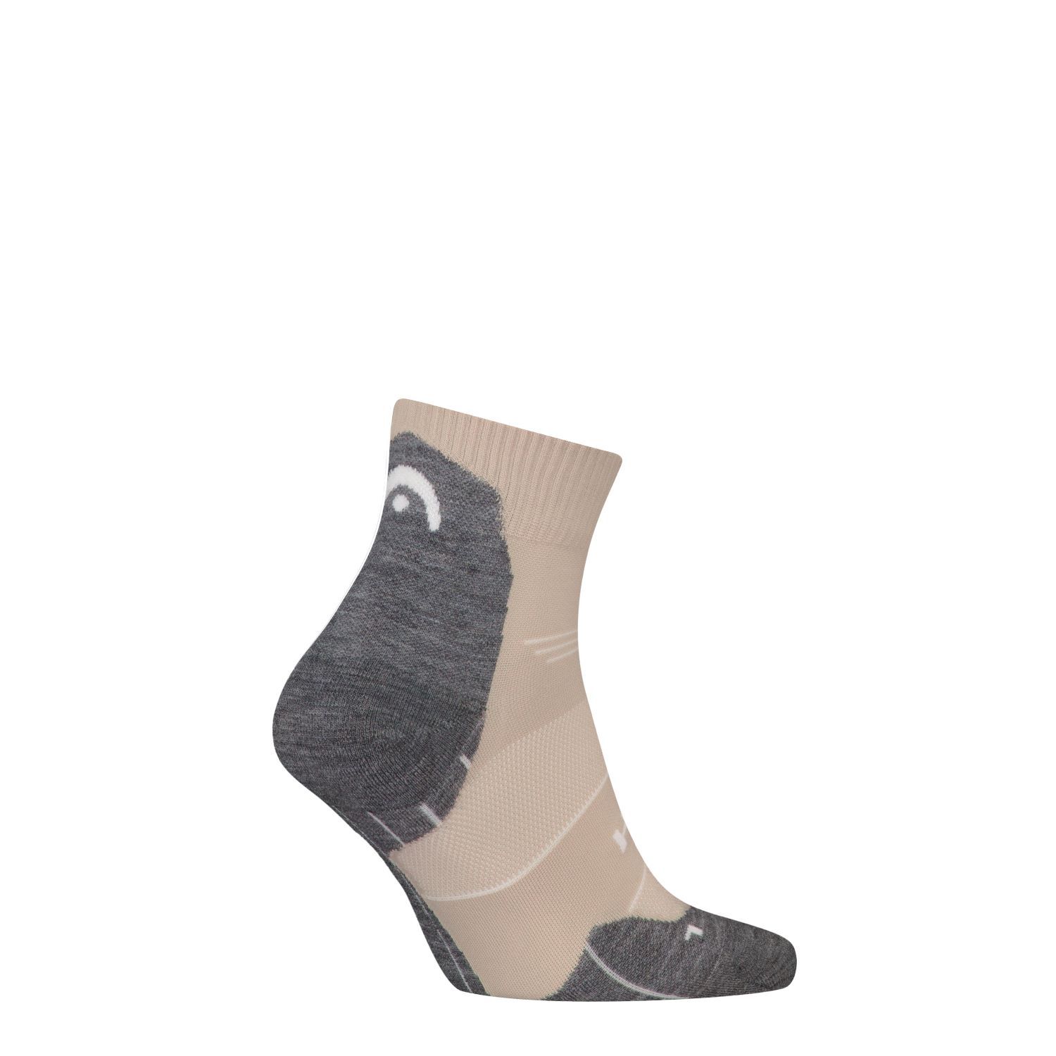 HEAD Wandelsokken Cool Hiking Quarter 1-pack Taupe