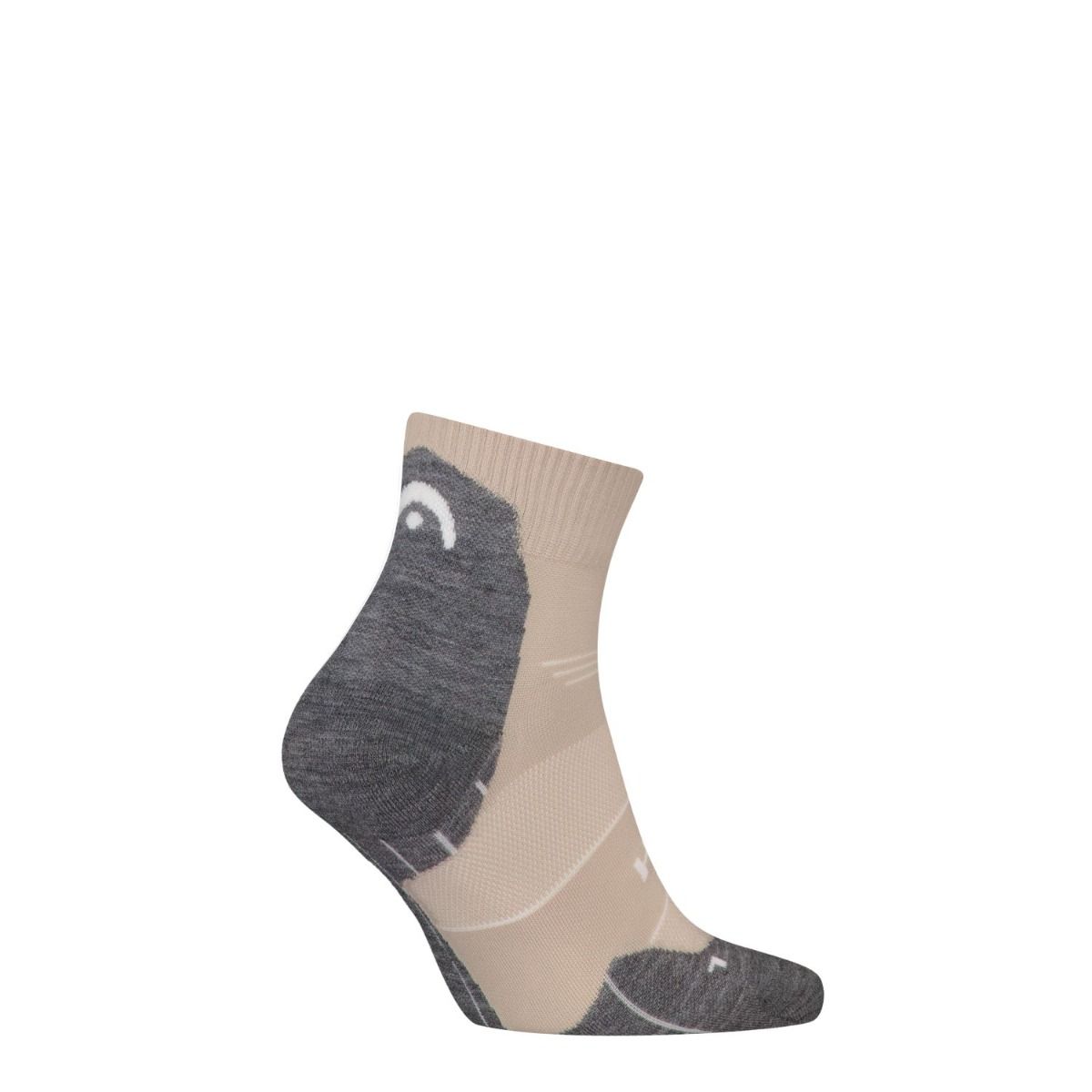 HEAD Wandelsokken Cool Hiking Quarter 3-pack Taupe