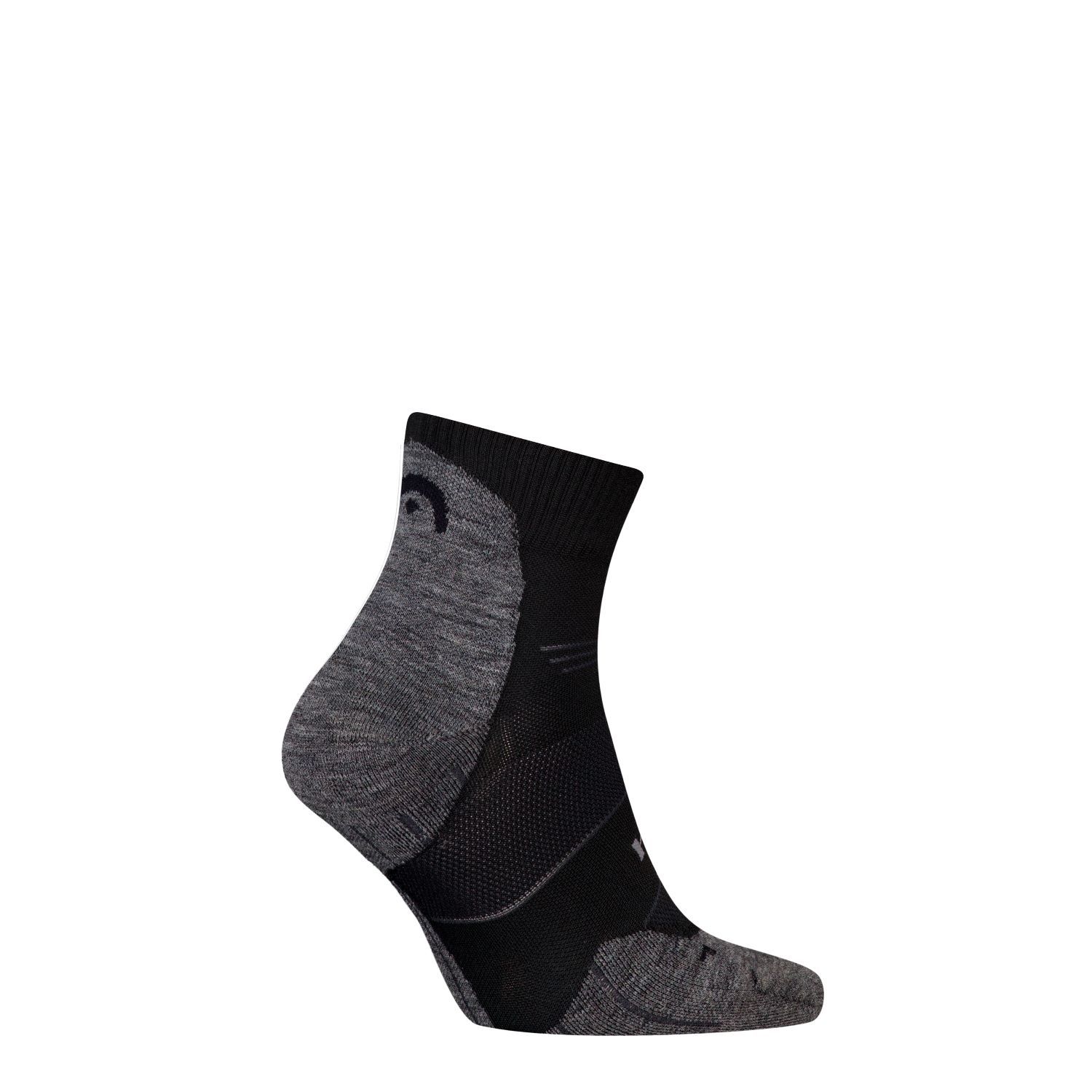 HEAD Wandelsokken Cool Hiking Quarter 1-pack Zwart