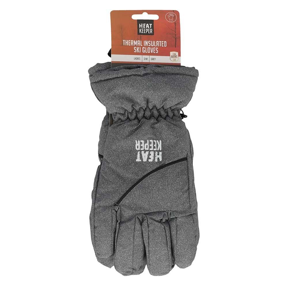 Heatkeeper Dames Ski Handschoenen Grijs