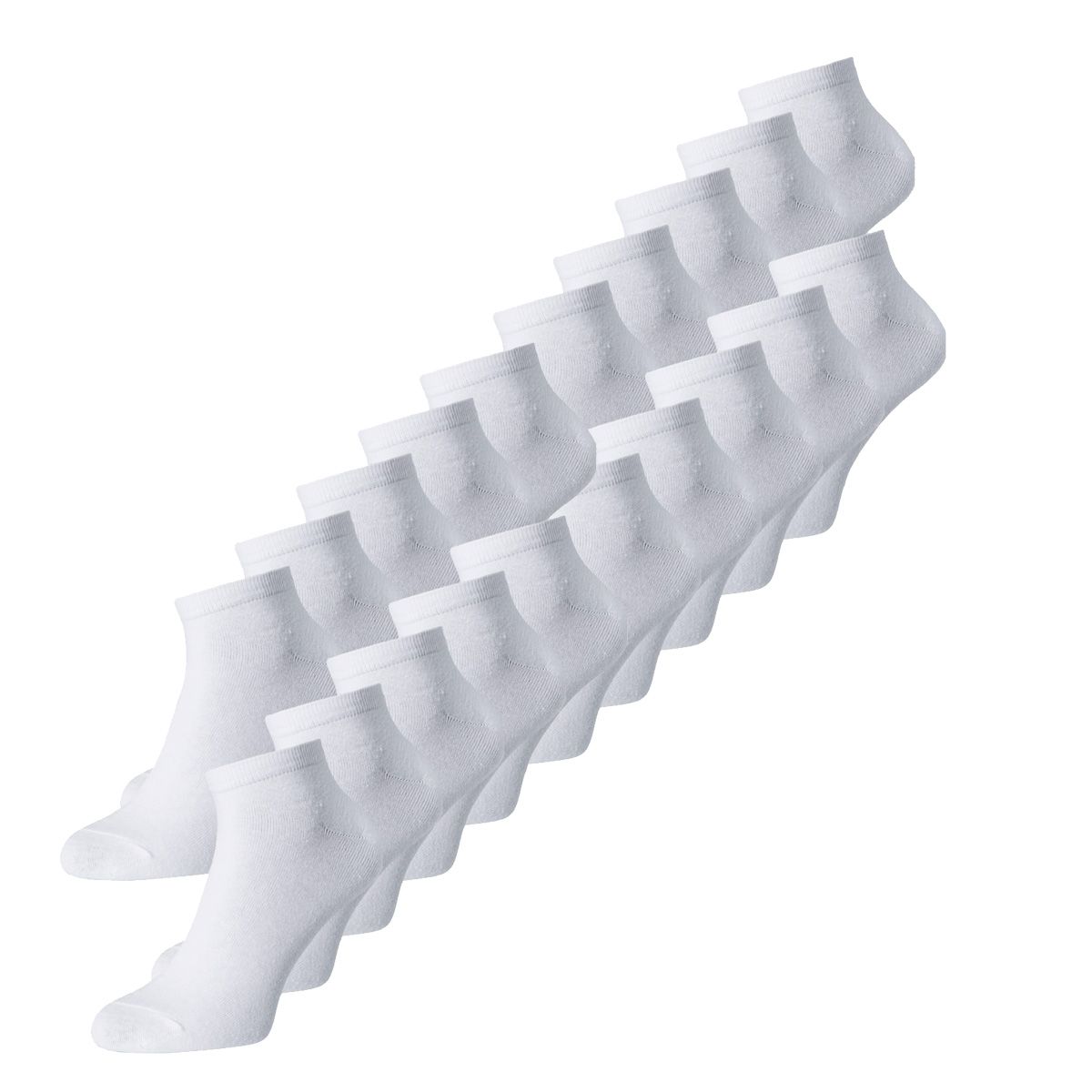 Jack & Jones Sneakersokken Heren JACDONGO 20-pack Wit