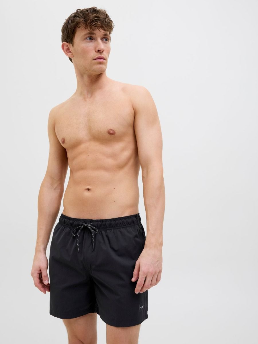 Jack & Jones Zwembroek JPSTMAUI Solid AKM Zwart