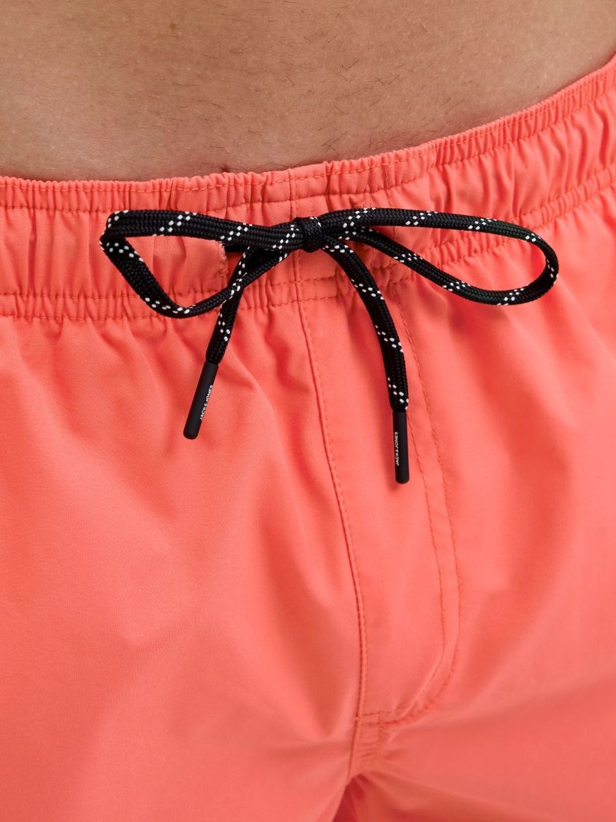 Jack & Jones Zwembroek JPSTMAUI Solid AKM Hot Coral