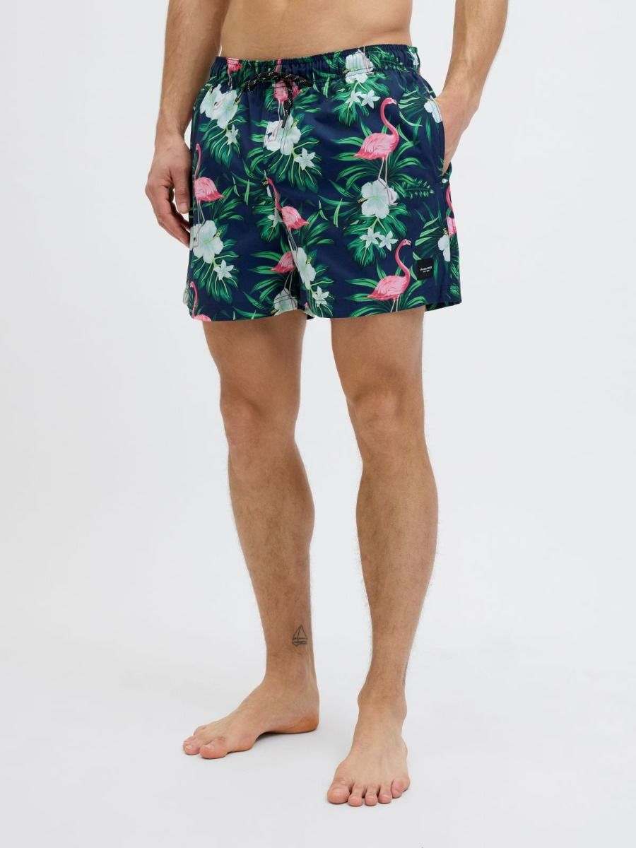 Jack & Jones Zwembroek JPSTMAUI Novelty AOP Navy Blazer