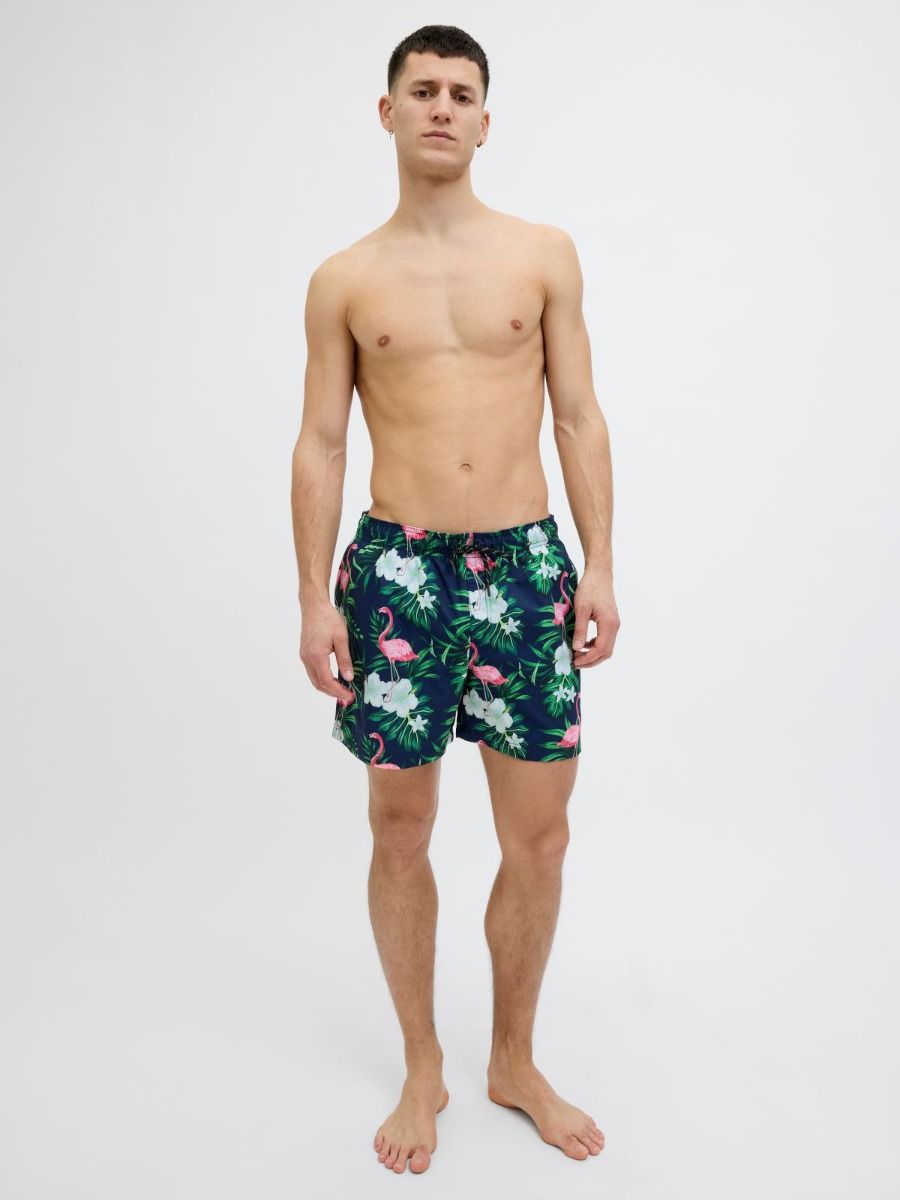 Jack & Jones Zwembroek JPSTMAUI Novelty AOP Navy Blazer