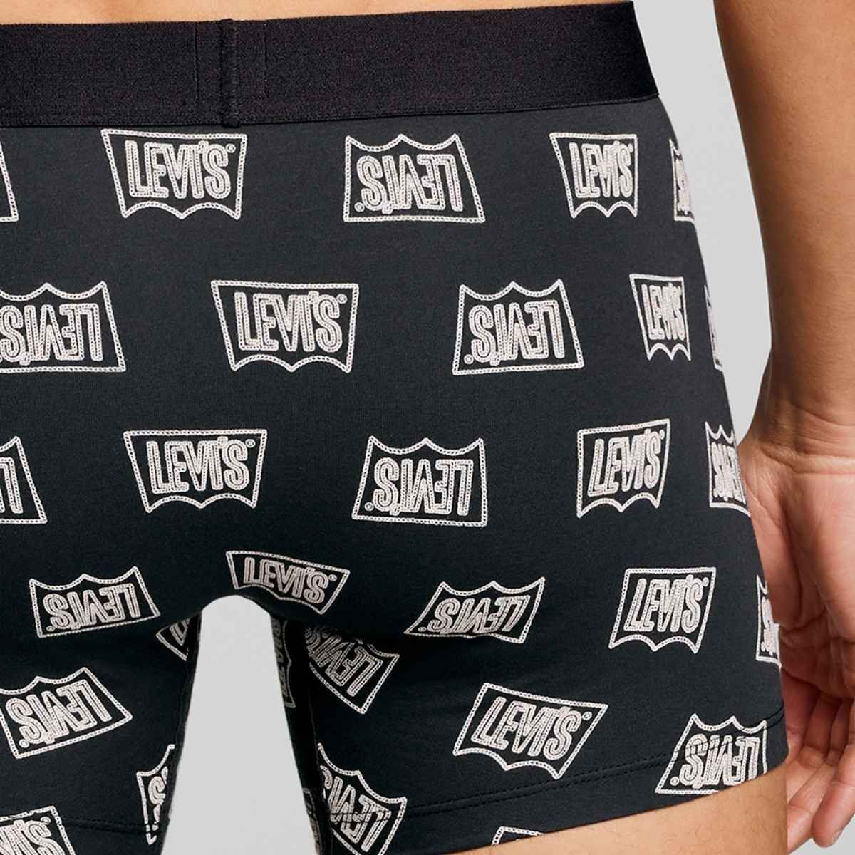 Levi's Boxershorts Giftbox 3-pack Black / Grey