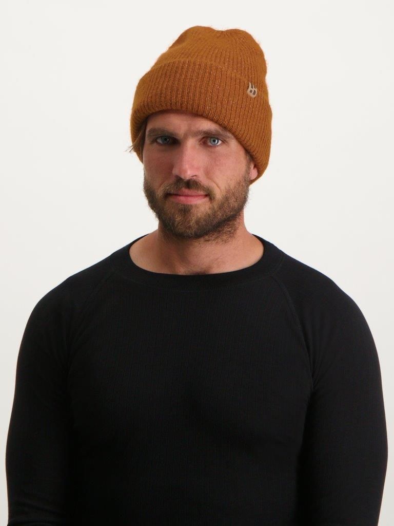 Poederbaas Muts Arctic Beanie Midbrown