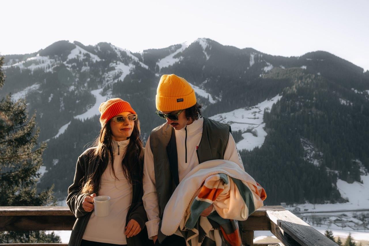 Poederbaas Muts Royal Rib Beanie Orange
