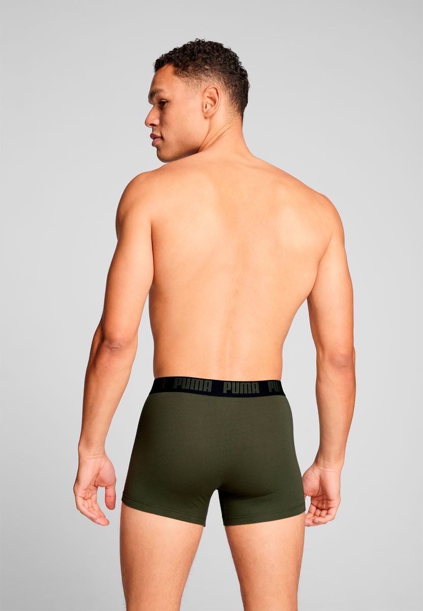 Puma Boxershorts Everyday Basic 2-pack Forest Night Tonal