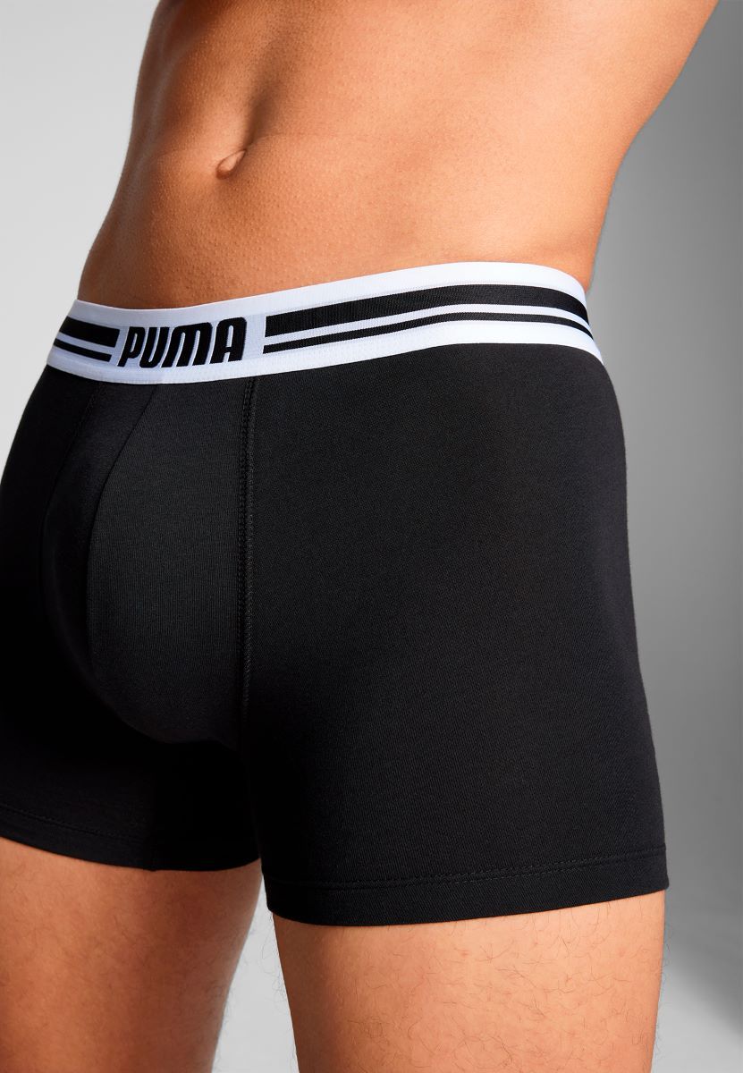 Puma Boxershorts Everyday Placed Logo 2-pack Black / Black