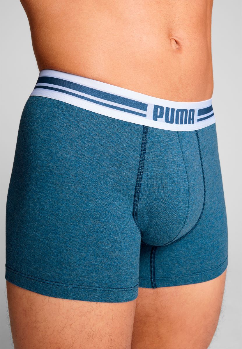 Puma Boxershorts Everyday Placed Logo 2-pack Denim