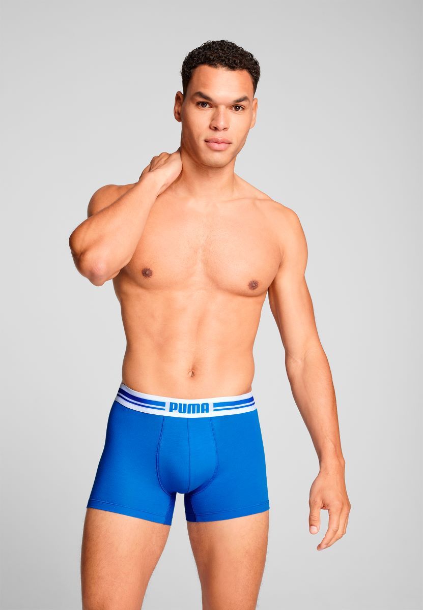 Puma Boxershorts Everyday Placed Logo 2-pack True Blue