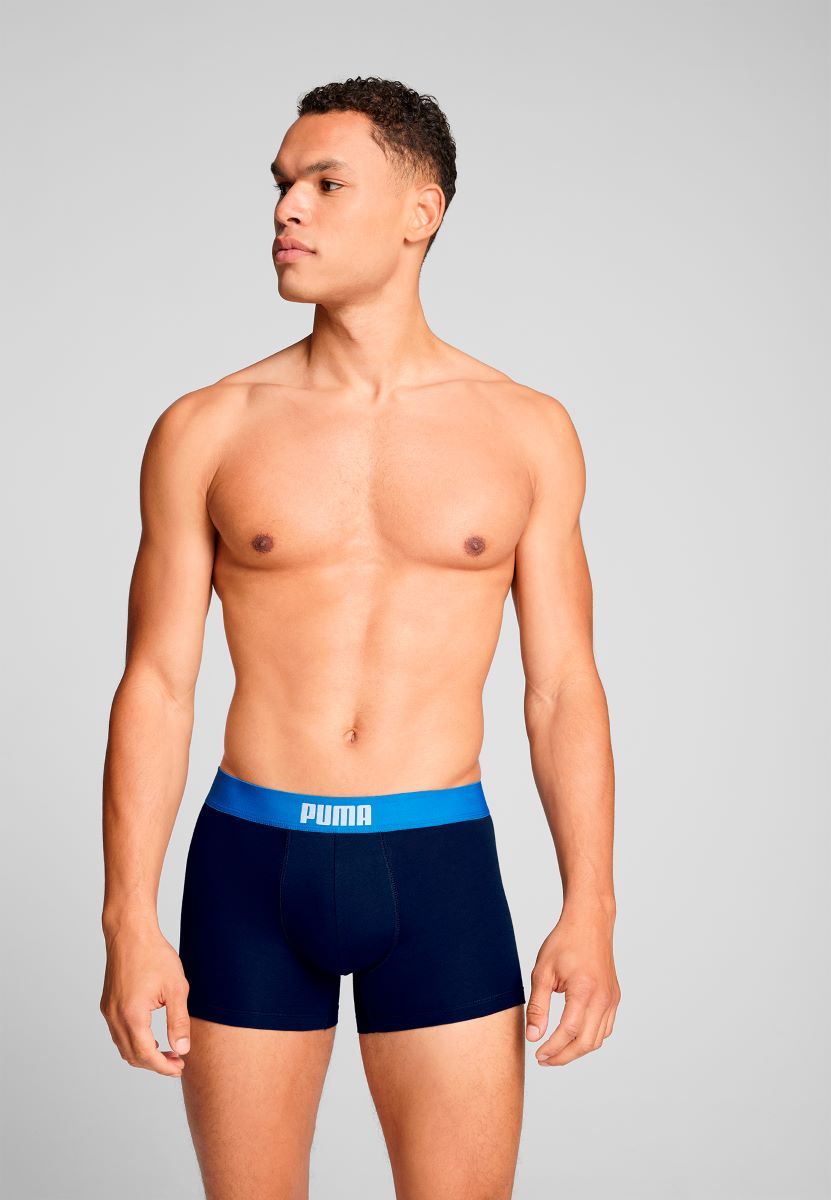 Puma Boxershorts Everyday Placed Logo 2-pack True Blue